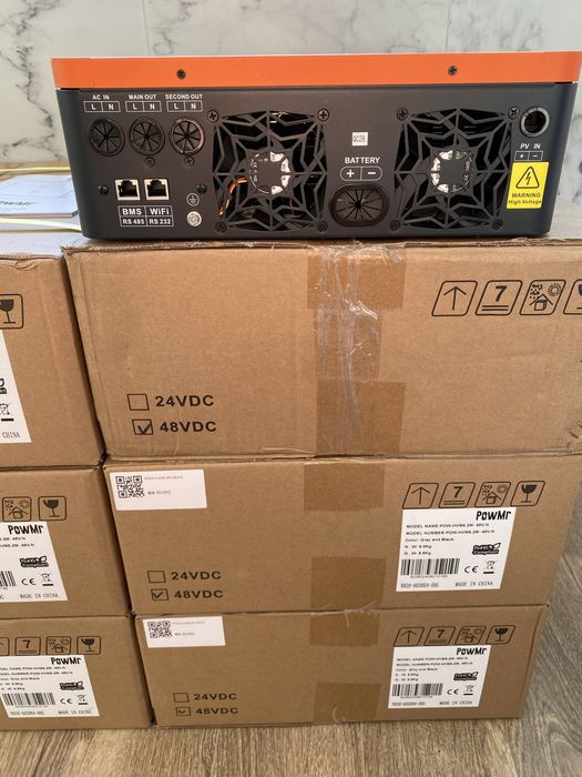 Powmr 6,2 кВт 48V, солнечный гибридный инвертор POW-HVM-6,2M-48V-N