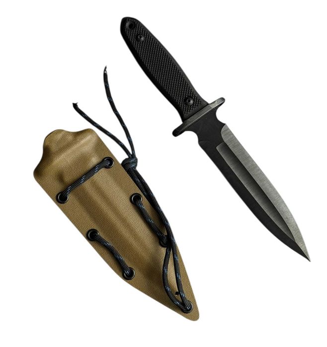 Ніж тактичний Бокер сталь 60С2А Gorillas BBQ KN210 Ніж ручної роботи