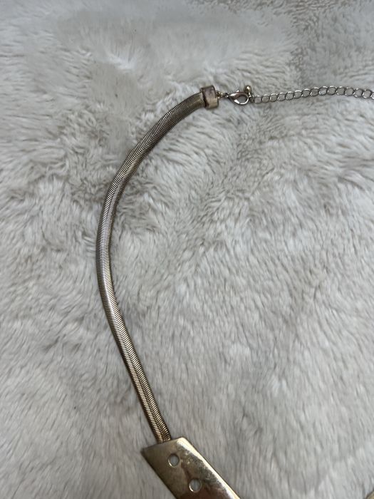 Naszyjnik geometryczny metal metalowy elegancki szykowny casual 19