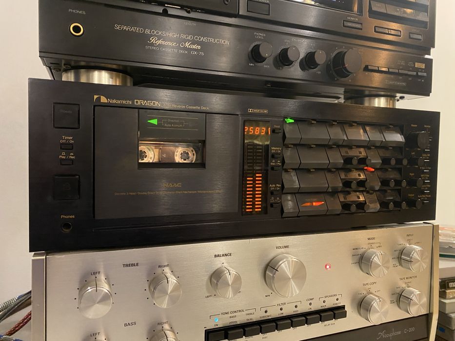 Nakamichi Dragon magnetofon legenda po serwisie. Top