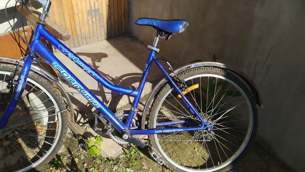 Велосипед на полном ходу