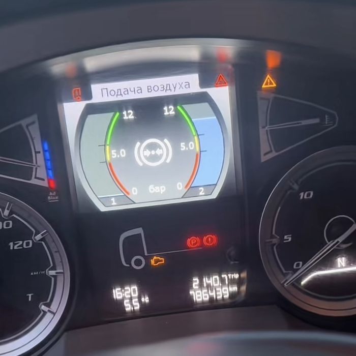 Ремонт блока Ошушителя Влагоотделителя воздуха DAF XF106 EURO6 SAC APM