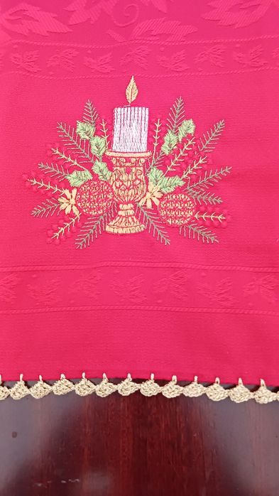 Pano de cozinha de natal