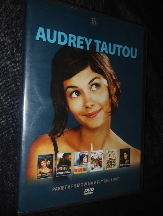 AUDREY TAUTOU Kolekcja BOX 6 dvd, Lektor PL