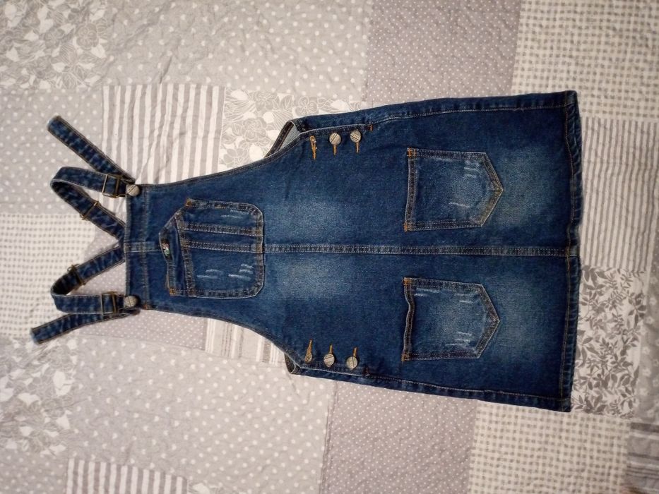 Джинсовий сарафан