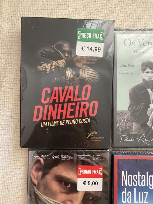 Conjunto 7 DVDs NOVOS embalados (Oferta de clássico)