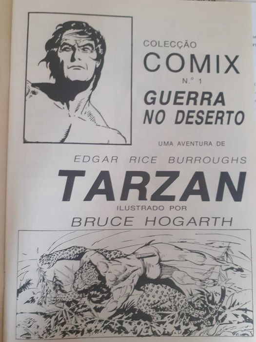 Tarzan Guerra do Deserto- Por Hogarth (Obra Completa)