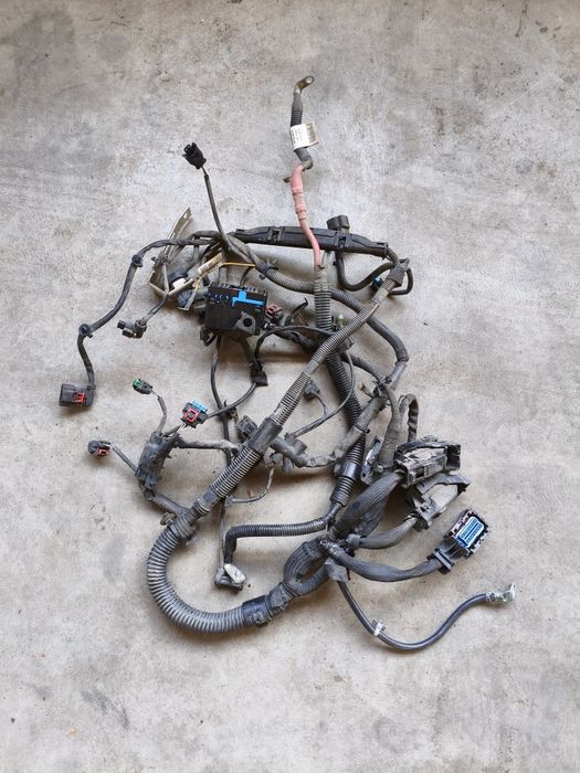 Opel Corsa E 1.4 A14XER Wiązka instalacja elektryczna silnika 3 kostki sterownika