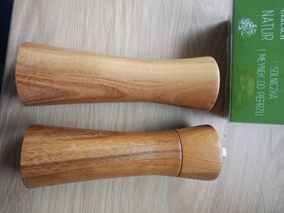 Solniczka i Pieprzniczka Gerlach drewno dąb - Wysyłkia gratis