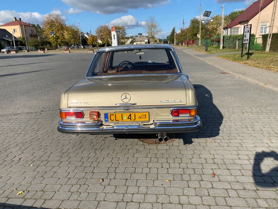 Auto do ślubu Mercedes W108 samochód do ślubu