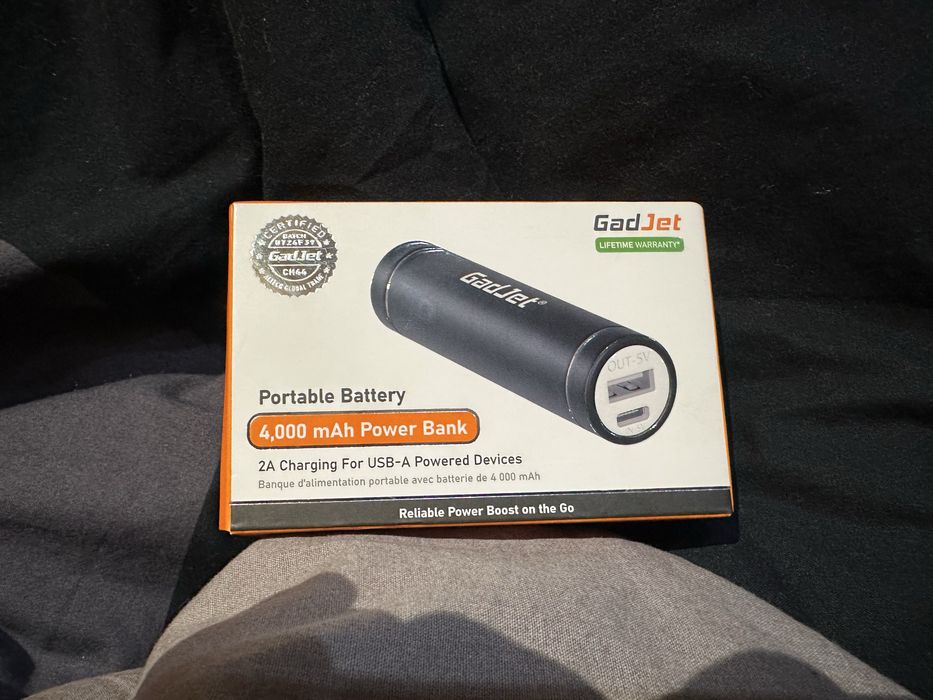 Powerbank 4000mAh Gad Jet nowy