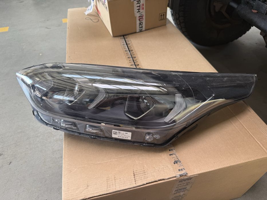 Reflektor przedni lewy, KIA CEED, full led, 2023 rok - sprawny