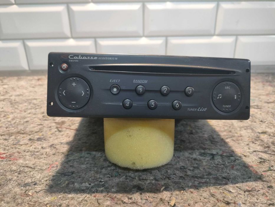 Renault radio Tuner list