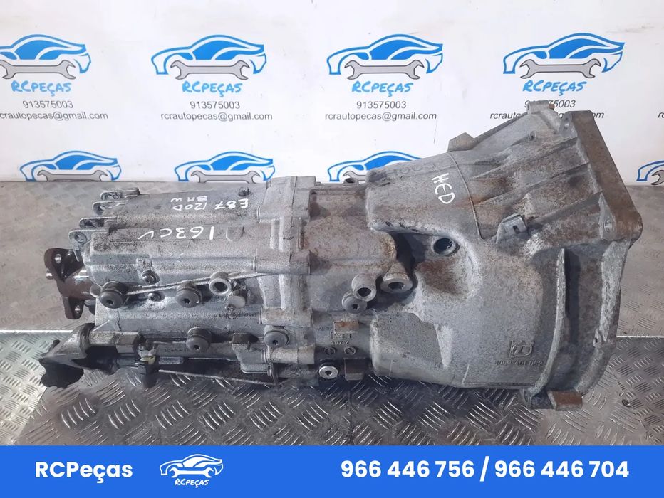 CAIXA 6 VELOCIDADES MANUAL ZF BMW SERIE 1 E87 120D 2.0D 16V 163CV M47D20 204D4 HED 23007525137 7525137 GS6-37DZ-HED GS637DZ SERIE 3 E46 E90