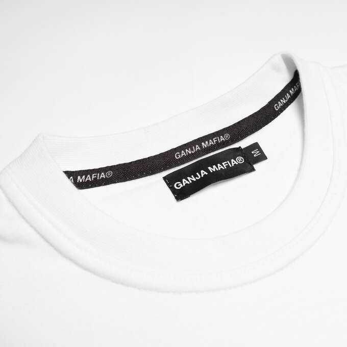Koszulka Męska Ganja Mafia Gmf Family Biała M,L,XL NOWA!!!