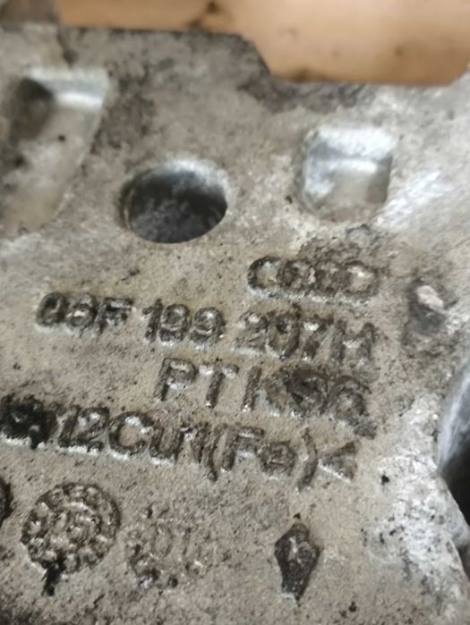 Łapa wspornik silnika Audi A3 8P TT VW Golf V 2.0B 06F199207H Siedlce