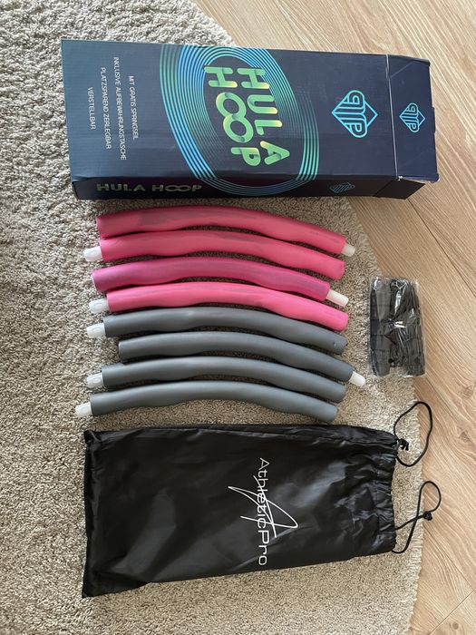 HULA HOOP składane + skakanka