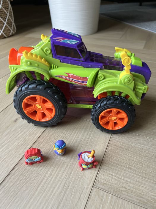 Super Zings Pojazd złoczyńców Monster Roller i  3 figurki