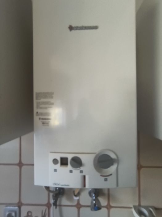Esquentador gás de bilha ventilado