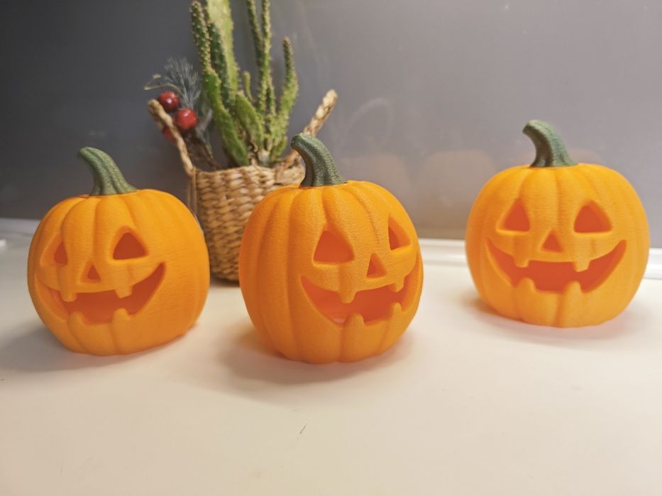 Dynie ozdobne na Halloween