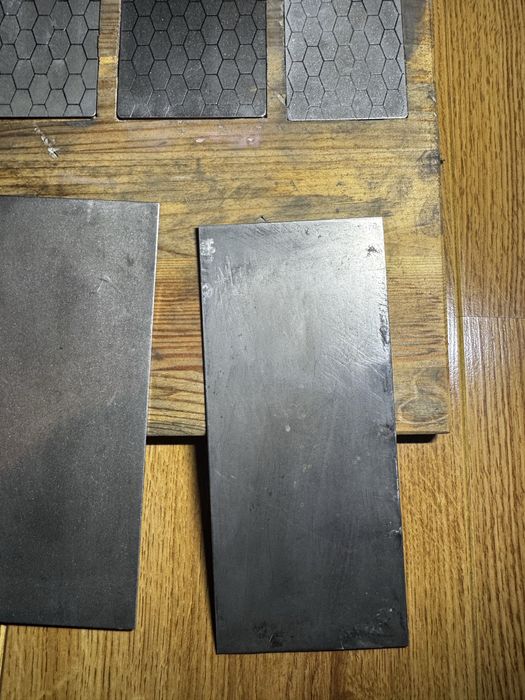 Conjunto de pedras de afiar a agua e diamantadas