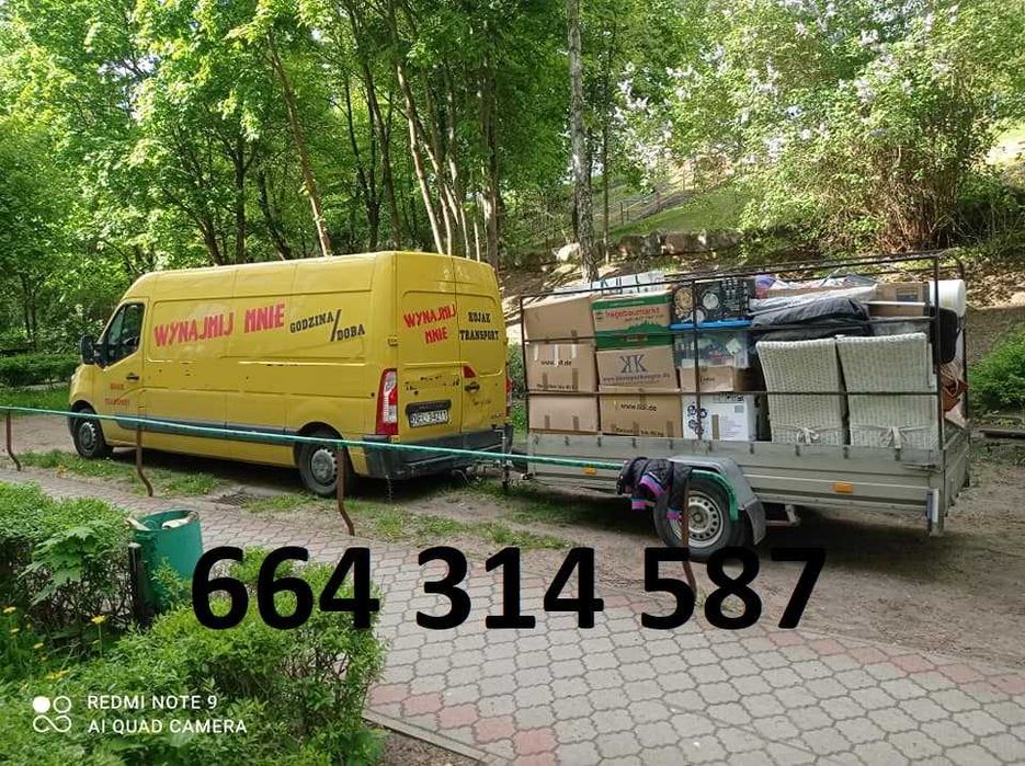 busy dostawcze i 9 osobowe  przeprowadzki przewóz osób