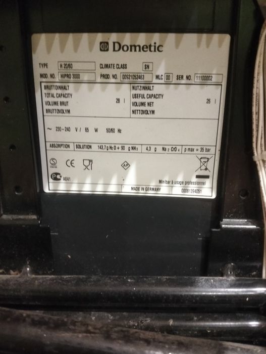 Lodówka Dometic HiPro 3000 camper camping