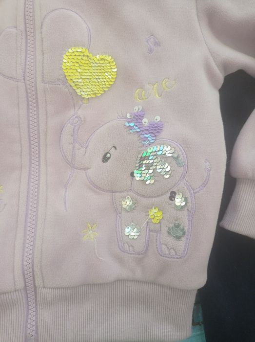 Велюровий теплий костюм