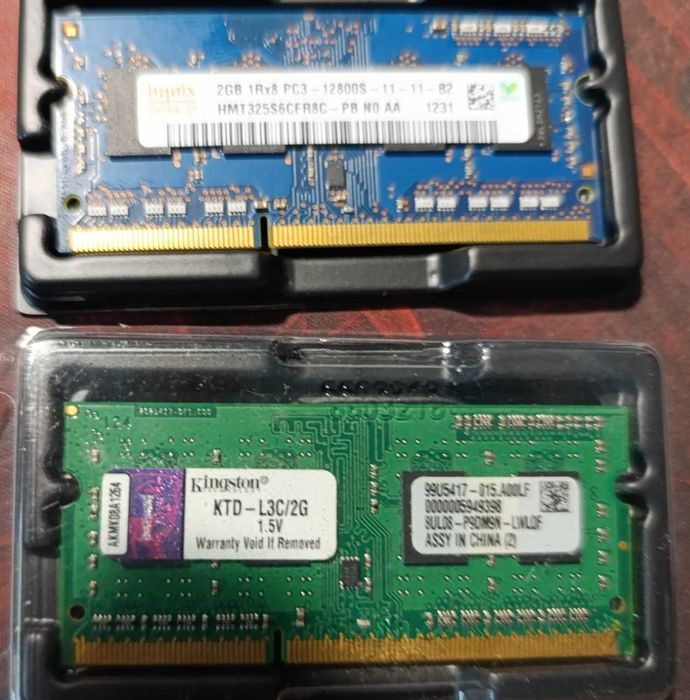 ОЗУ оперативна пам'ять ноутбук DDR3 2 Gb PC3-10600S