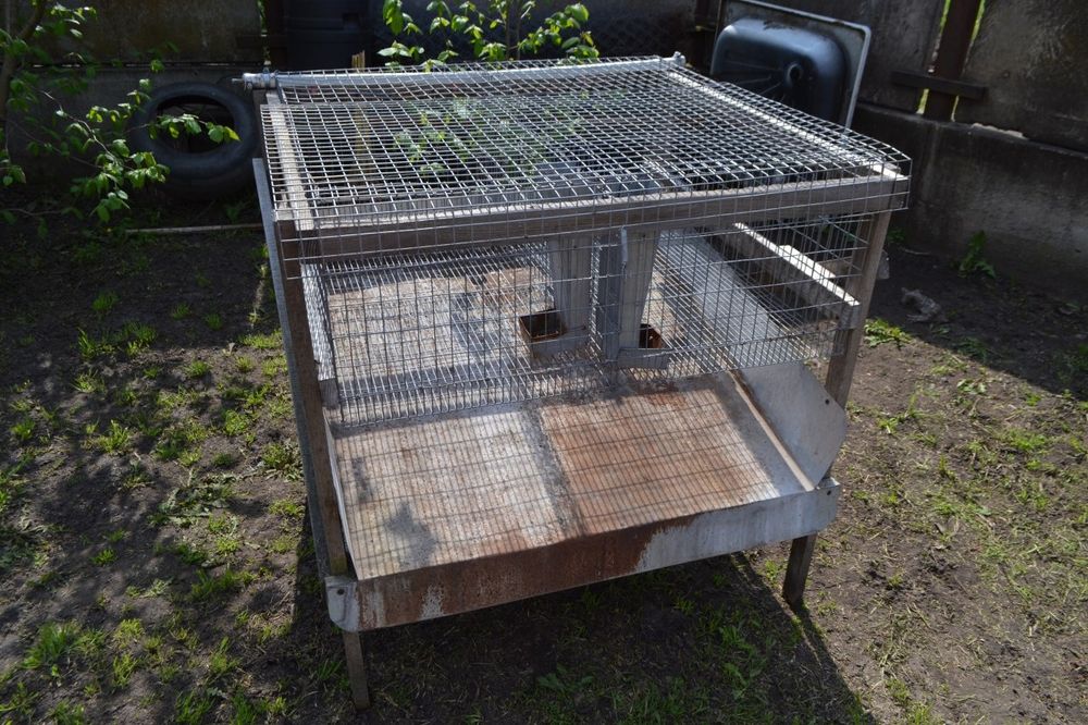 Продам оцинкованые клетки для кроликов/нутрий/птиц
