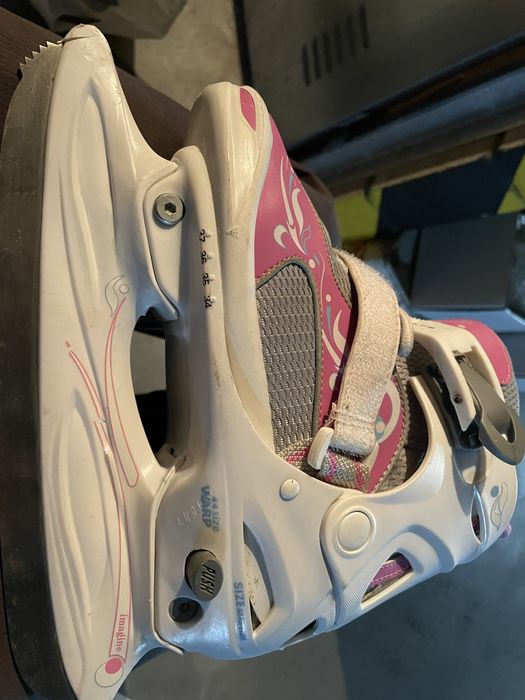 łyżwy dziecięce w dobrym stanie