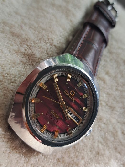 Omax automatic stalowy piękny