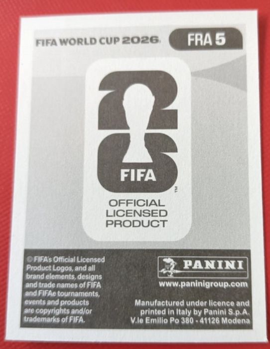 4x cromos WC 2026 ,Hakimi,Raphinha,Koundé e Györkeres