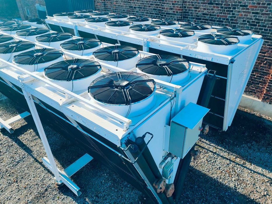 Dry-cooler chłodnica glkikolu , Chiller