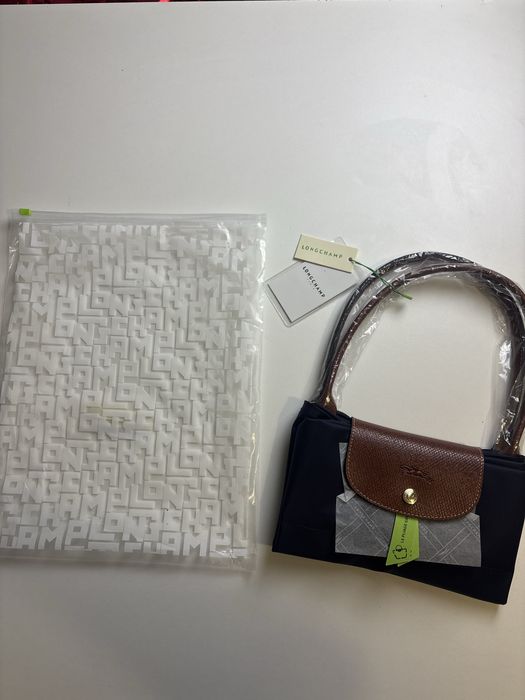 Torebka longchamp granatowa