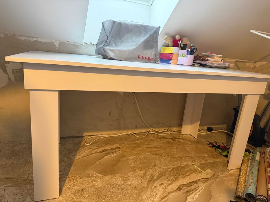 biurko/ stół do pracowni z kontenerkiem MALM