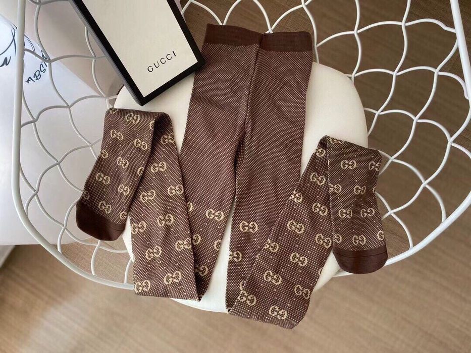 Rajstopy gucci nowe beż i brąz