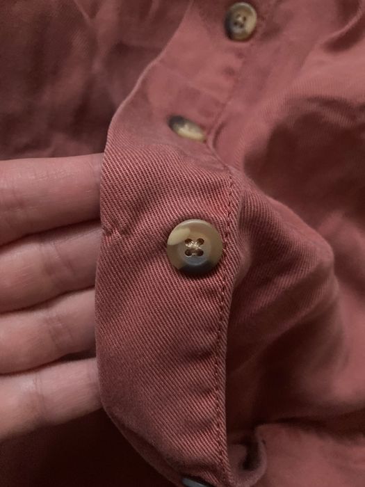 Długa miedziana koszula Primark roz. S