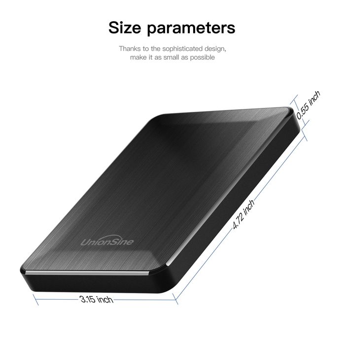 250GB Disco Externo Hard Drive HHD USB 3.0 PC Mac Linux Portátil etc