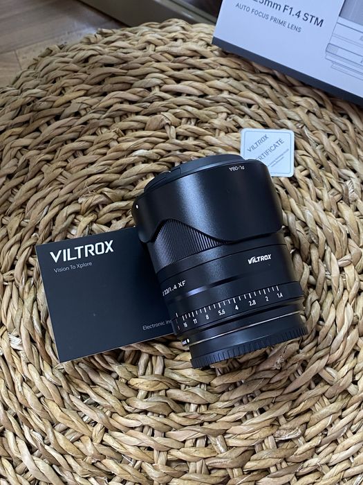 Новий об’єктив Viltrox 23mm F1.4 for Fujifilm