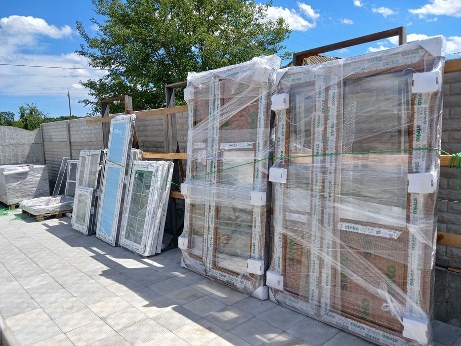 АКЦІЯ -40% Окна Двери Пластиковые!Вікно700х1300 відкривне Томашпіль