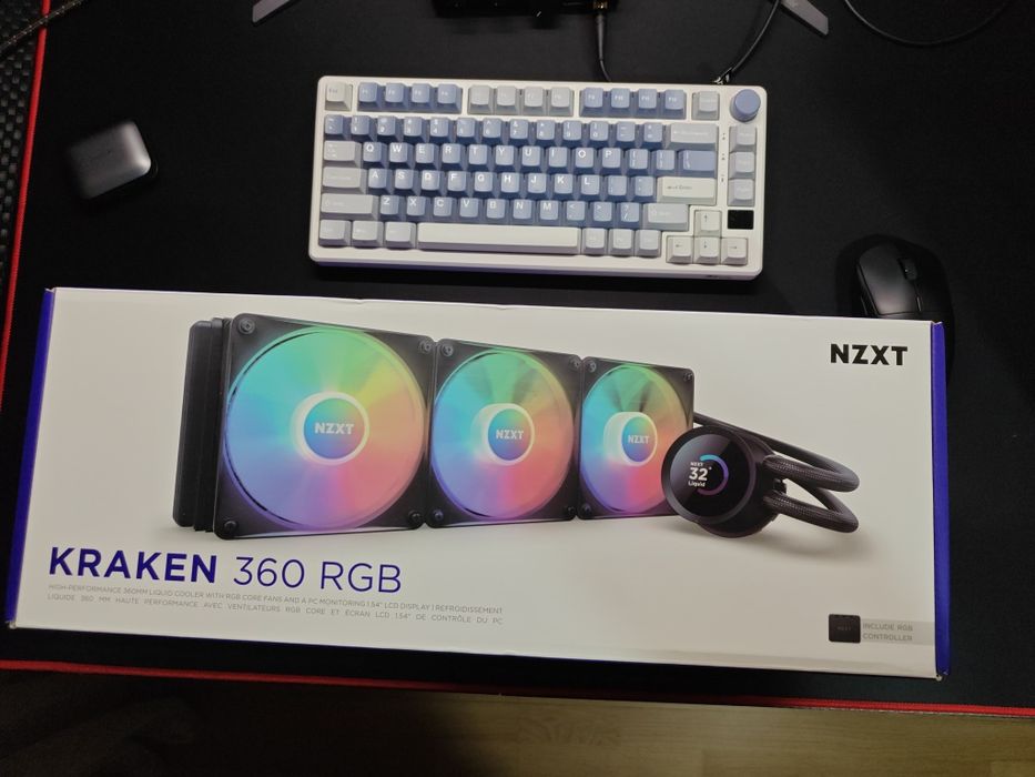 Chłodzenie wodne NZXT Kraken 360 RGB LCD