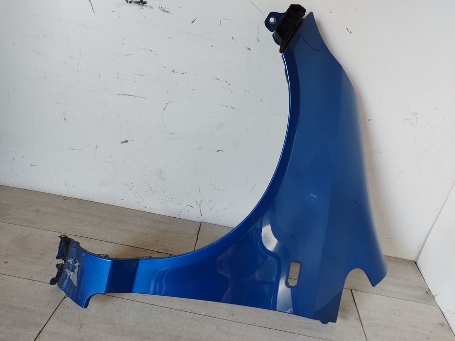 Honda Jazz II 02-08 Błotnik Lewy Przedni Kierowcy Przód Niebieski Oryginalny Migacz