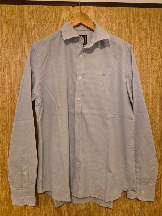 Camisa de homem azul clara Nautical