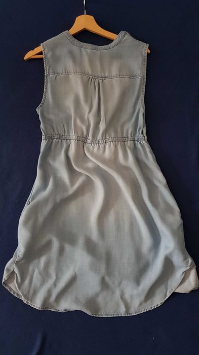 H&M mama lyocel sukienka lekka jeansowa M okazja