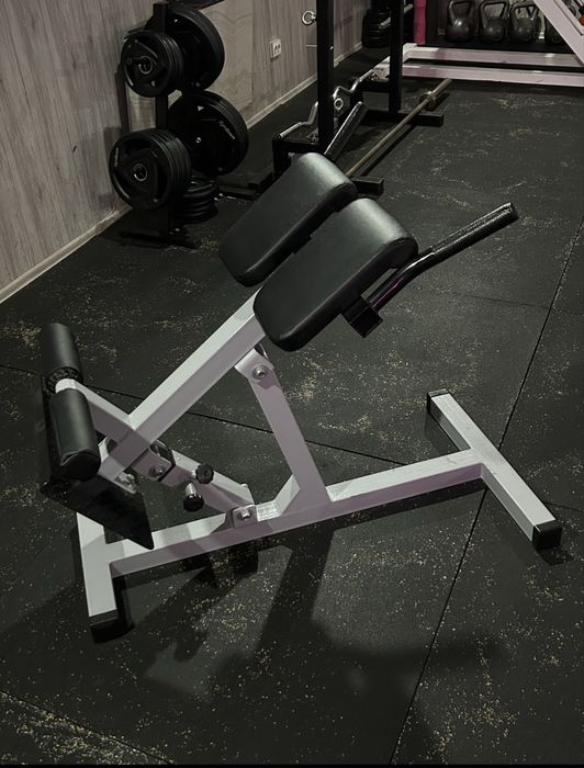 Екстензія.Лавка для жиму.Гантелі.Штанга.Степи.Crossfit box.