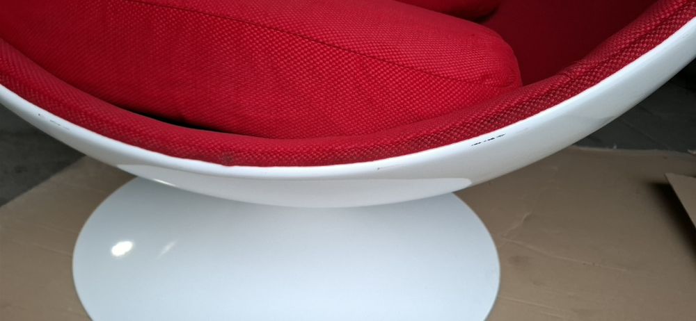 Fotel Gallipoli Biały Kula Ball