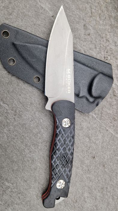 Nóż BÖKER MAGNUM LIFE – Full Tang – G10 – Survival EDC + Kydex