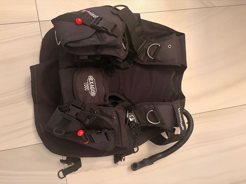 Jacket nurkowy TECHNISUB model HEXAGON 1000 rozmiar M