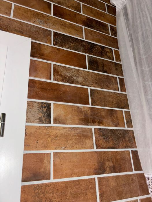 Klinkier dekoracyjny PIATTO RED płytka ścienna- 7,4X30CM